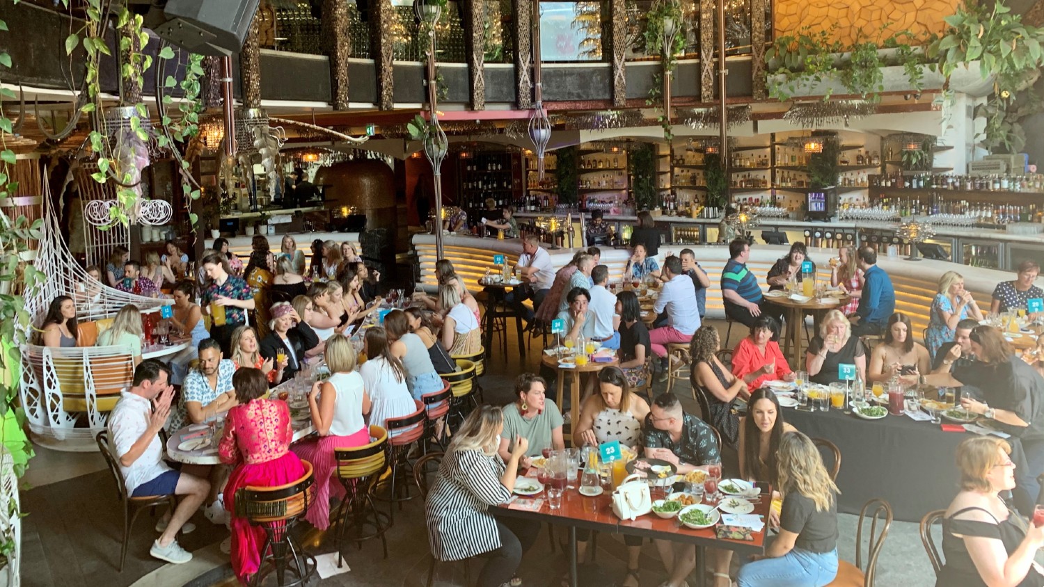 Brunch with Bite takes place in the main room at Cloudland